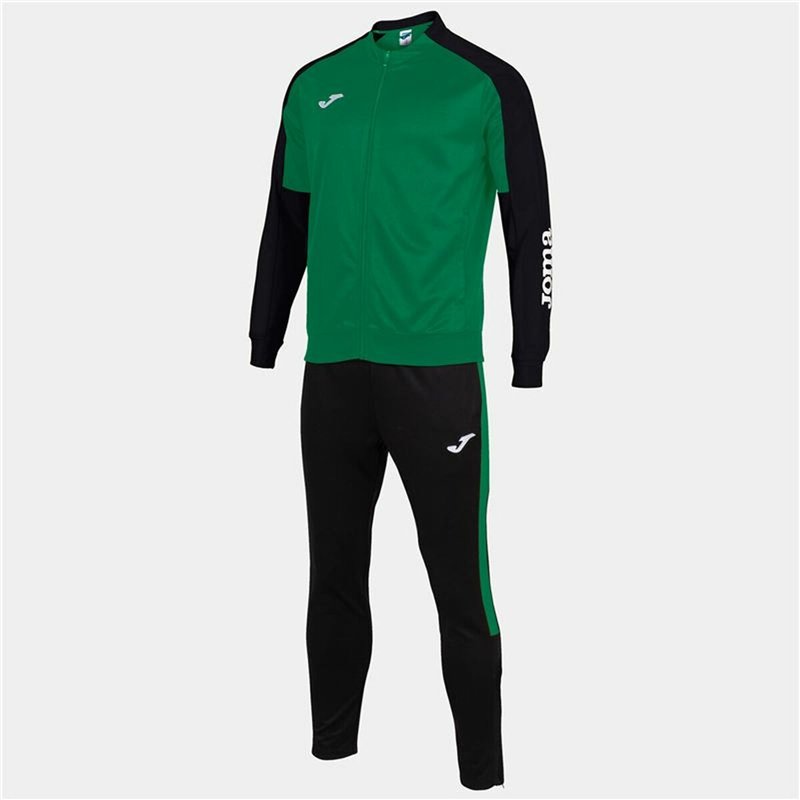 Image secondaire de Survêtement pour Adultes Joma Sport Eco Championship Noir Vert Enfant Homme 2 Pièces
