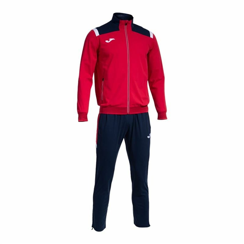 Survêtement pour Adultes Joma Sport Toledo Rouge Blue marine Homme 2 Pièces