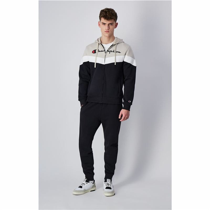 Image secondaire de Ensemble de Sport pour Adultes Champion Noir Multicouleur 2 Pièces
