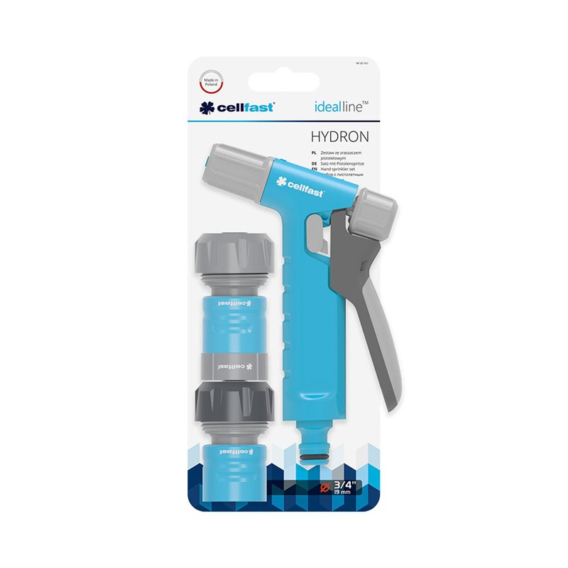 Image secondaire de Pistolet d'arrosage Cellfast Hydron Ideal Bleu
