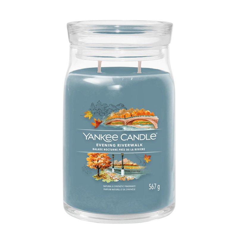 Bougie Parfumée Yankee Candle Evening Riverwalk 567 g
