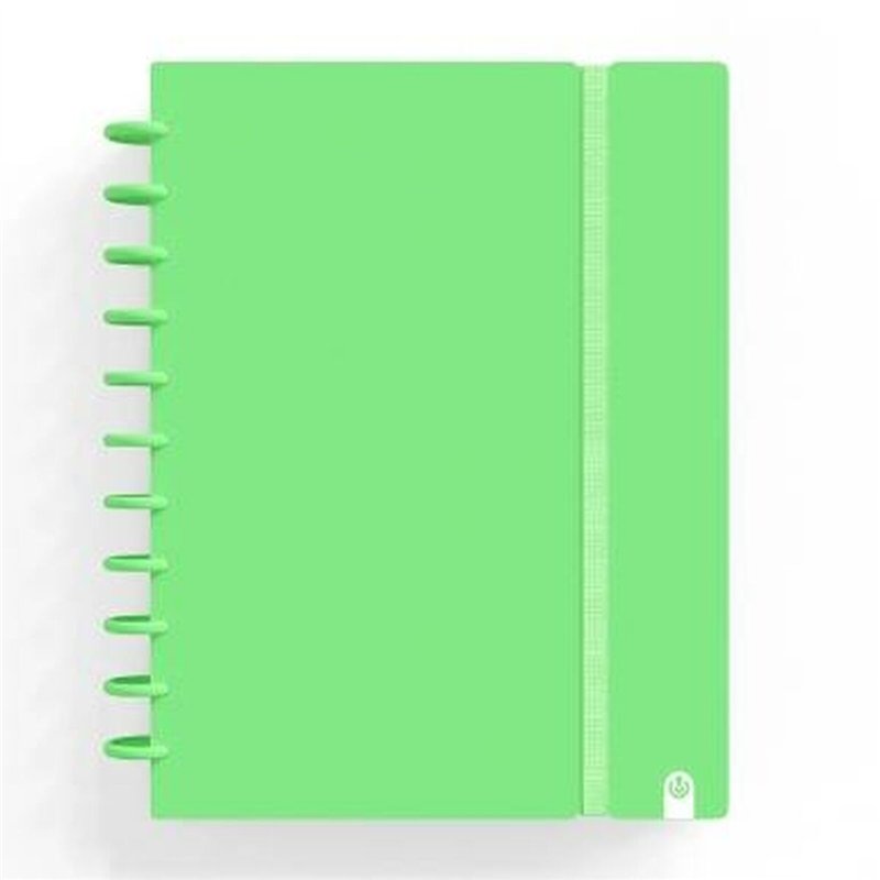 Image secondaire de Cahier à Spirale Carchivo INGENIOX Vert A4 100 Volets (10 Unités)