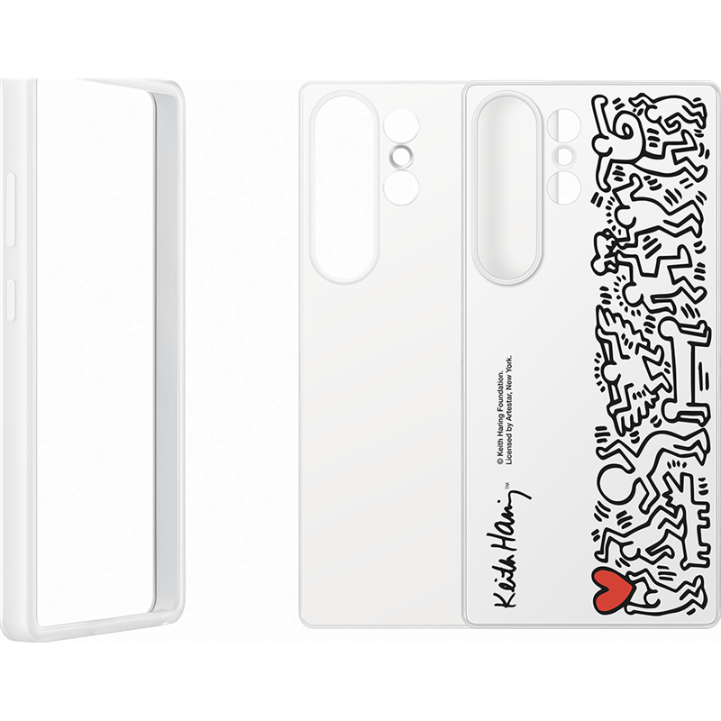 Image secondaire de Coque Samsung Galaxy S25 Ultra FlipSuit avec fond d'écran dynamique Blanche Samsung