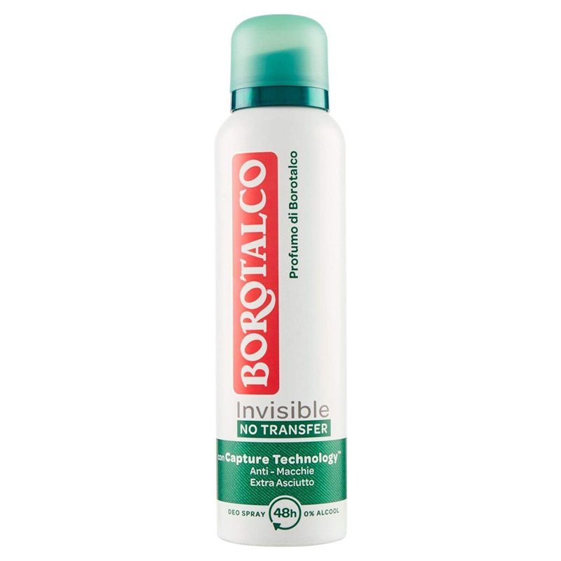 Spray déodorant Borotalco Invisible 150 ml