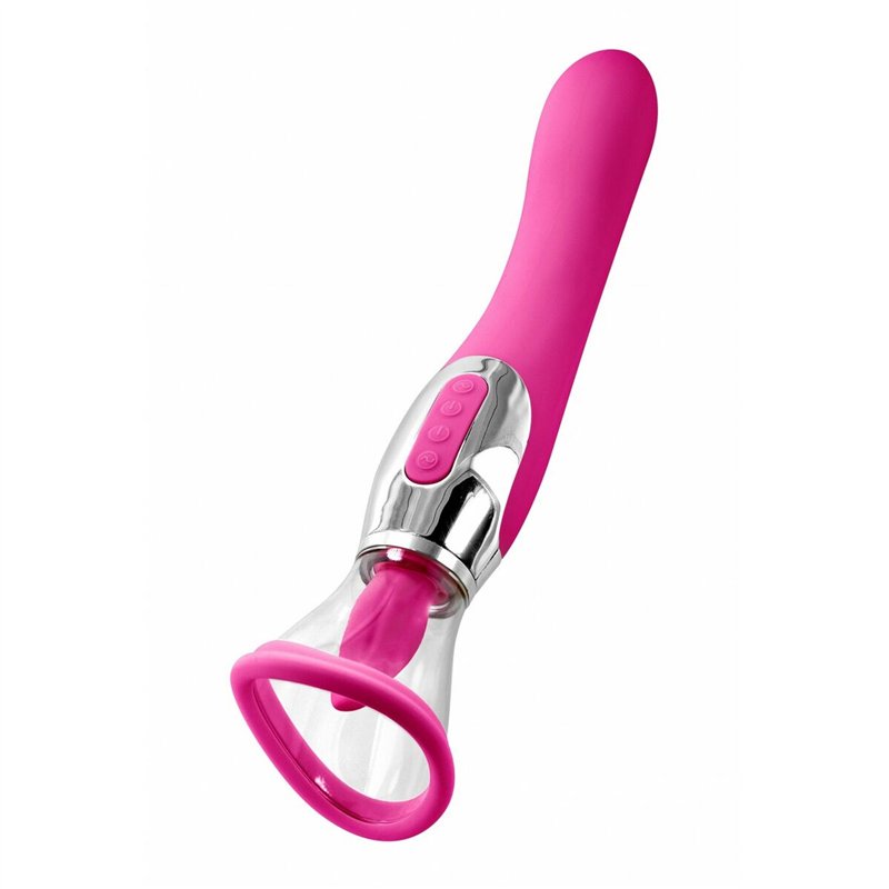 Vibration de Stimulation Double Yoba Fuchsia