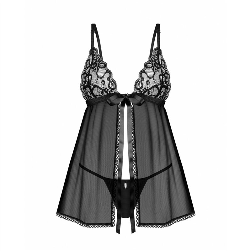 Image secondaire de Nuisette & String Obsessive XS/S