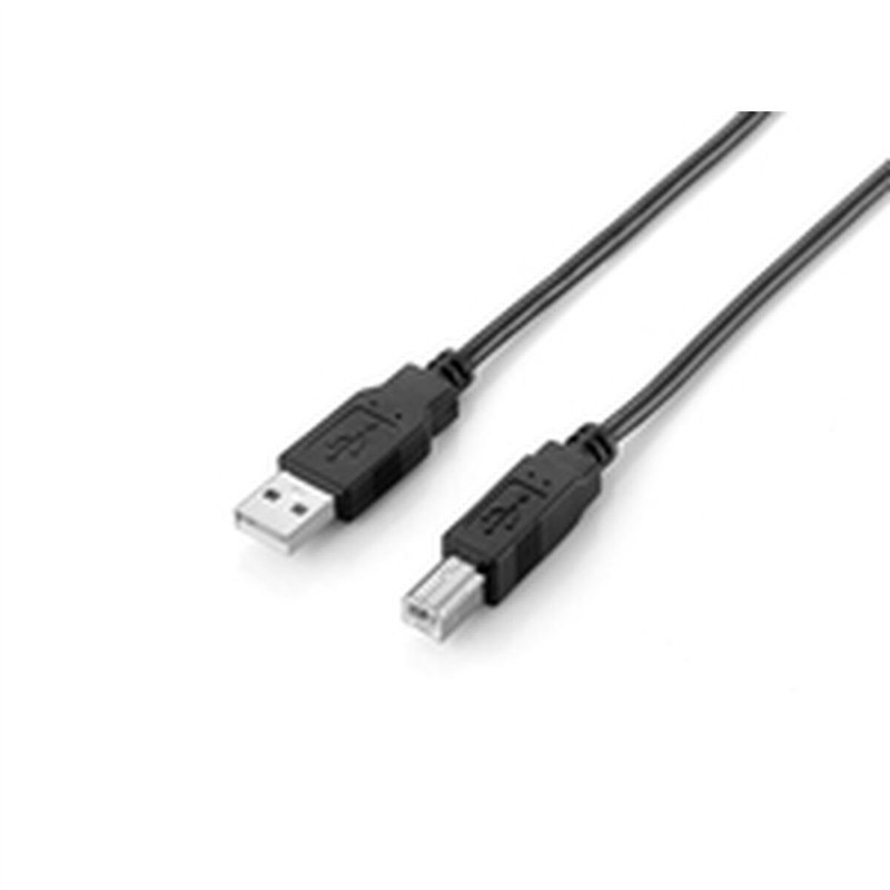 Image secondaire de Câble USB Equip 128864 Noir 2 m