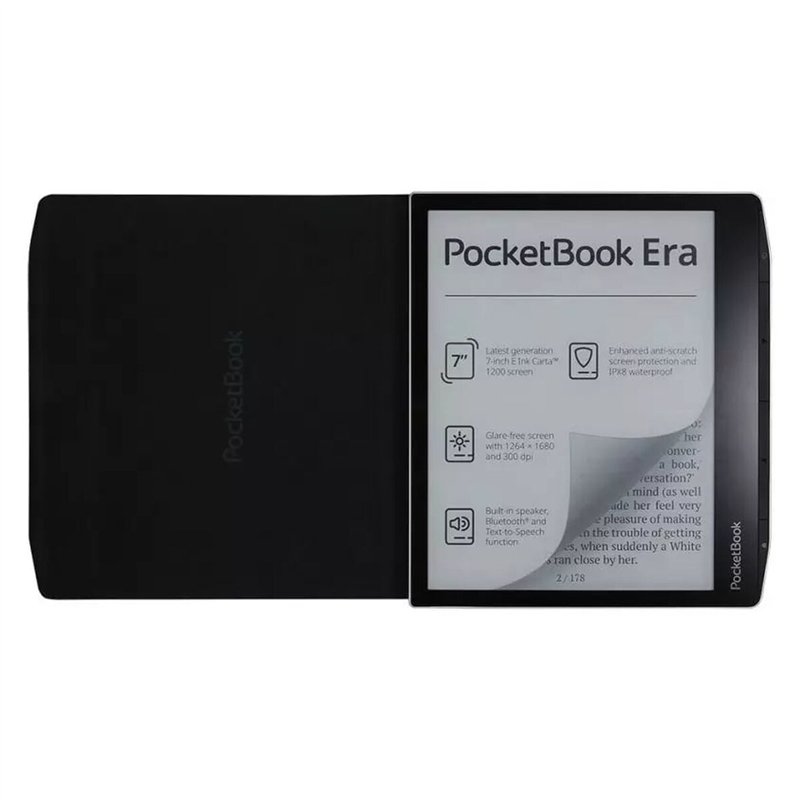 Image secondaire de Étui pour eBook PocketBook HN-QI-PU-700-BK-WW 7