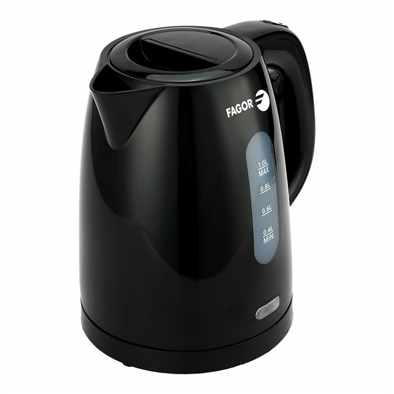 Image secondaire de Bouilloire Fagor teya noir 2200 W 1 L Noir Acier inoxydable Plastique