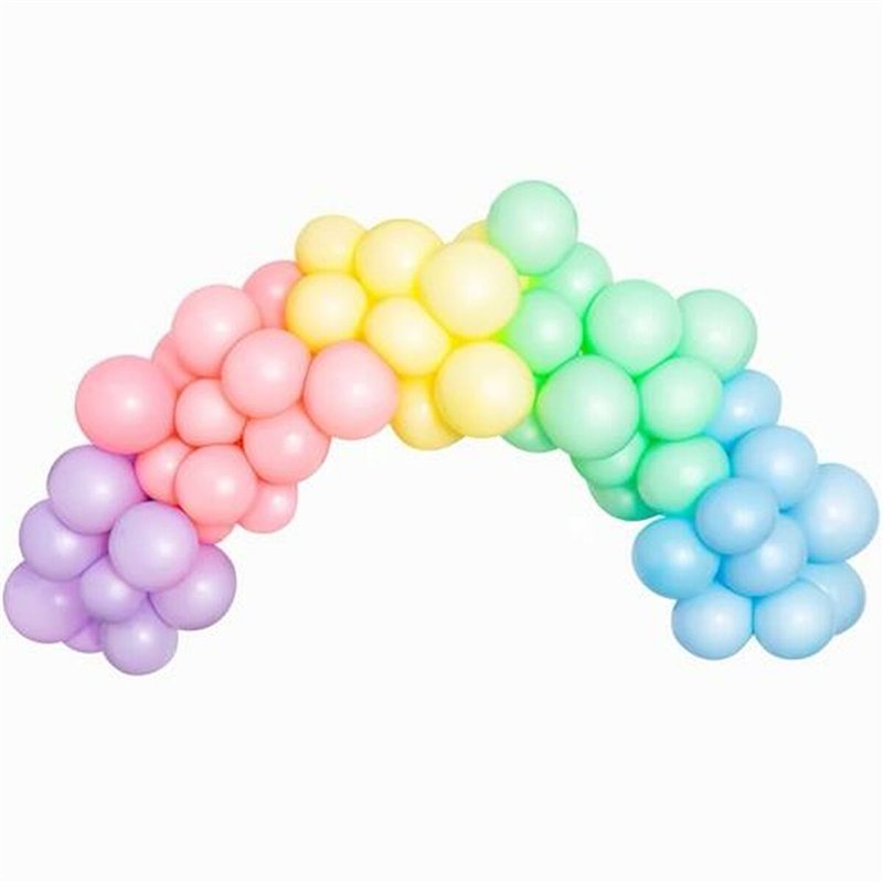 Image secondaire de Ballons décoratifs Oh Yeah! Multicouleur 30 cm 2,5 m (40 Unités)