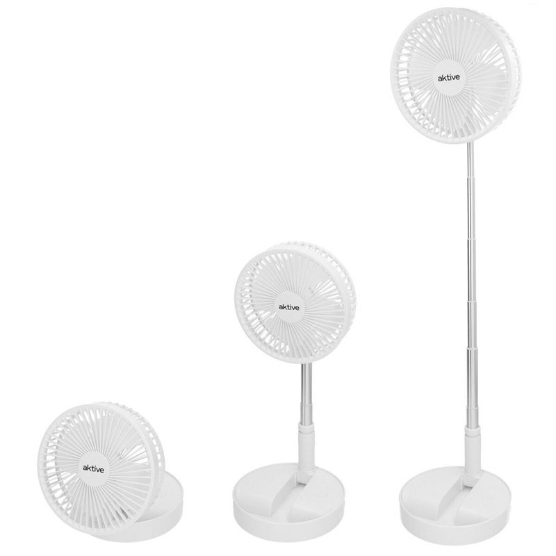 Image secondaire de Ventilateur Portable Pliable Aktive Rechargeable (4 Unités)
