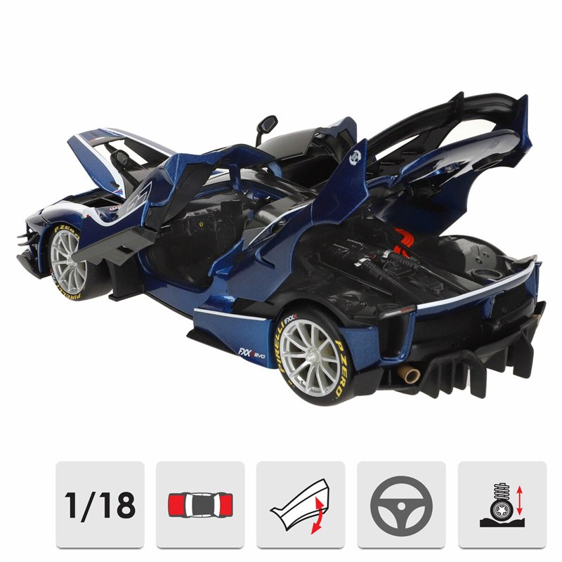 Image secondaire de Voiture Bburago Ferrari FXX K-EVO #27 BL 1:18
