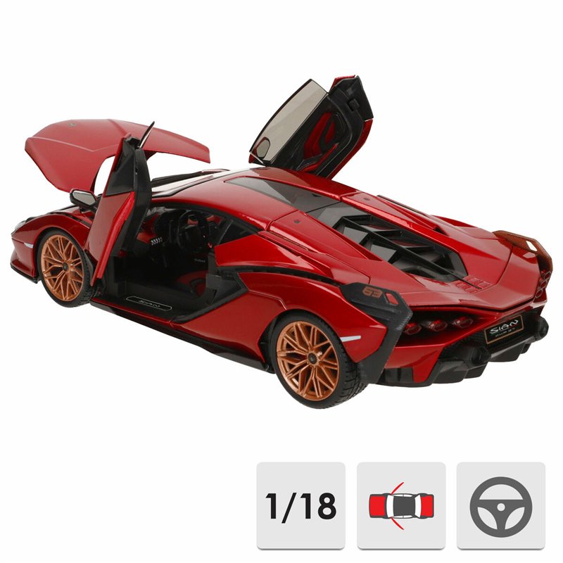 Image secondaire de Voiture Bburago GT-Lamborghini Sian FKP 37 1:18