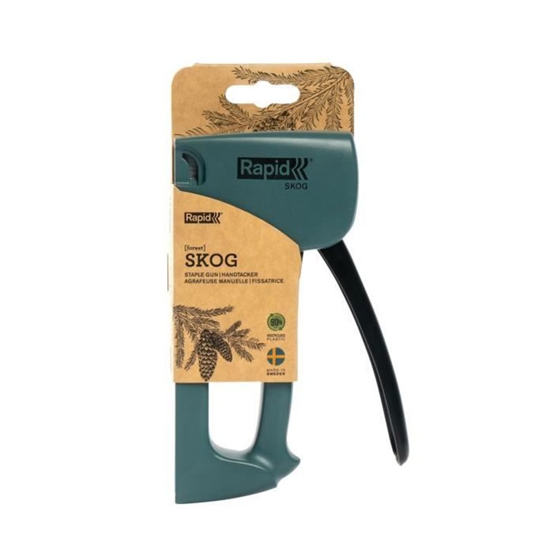 Image secondaire de l'agrafeuse murale Rapid R53 - Plastique recyclé 90% - Ergonomique - Fabrication suédoise