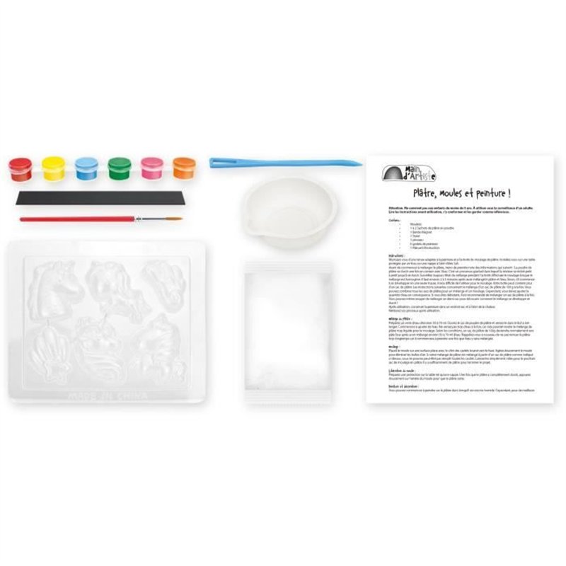 Image secondaire de Kit de création de magnets Licorne - Loisir Créatif - MAIN D'ARTISTE - Des 5 ans