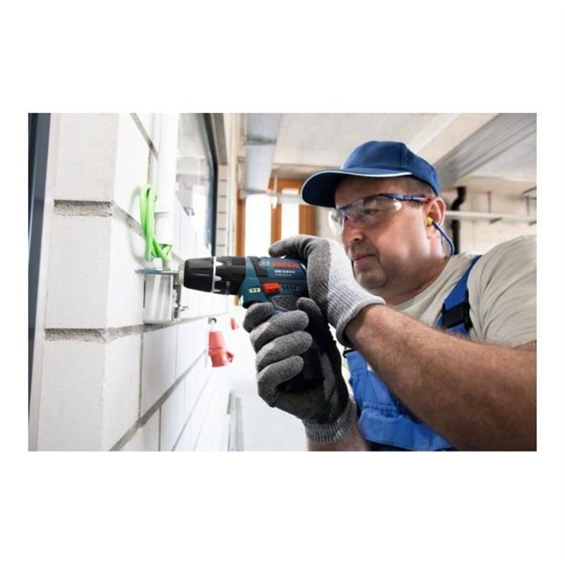 Image secondaire de Perceuse a percussion - BOSCH PROFESSIONAL - GSB 12V-15 - 2 batteries 2,0Ah - 25 accessoires - Sac inclus
