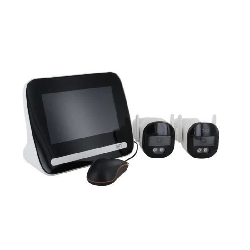 2 caméras sans fil - DIO CONNECTED HOME - LCD/NVR sans fil - 7 - 3MP