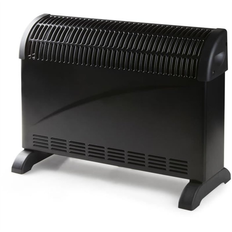 Convecteur de chauffage turbo - 2000 W - DOMO - DO7350CH - 52,5 x 38,8 x 19,5 cm - Noir