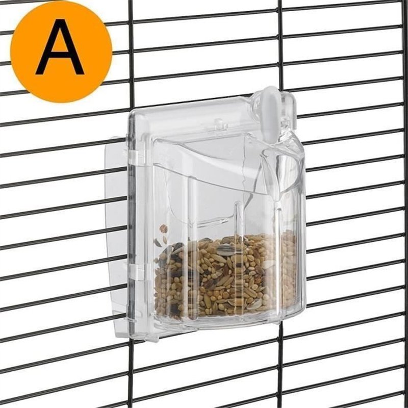 Image secondaire de Cage canaris - FERPLAST - PIANO 4 - 59 x 33 x 55 cm - Noir