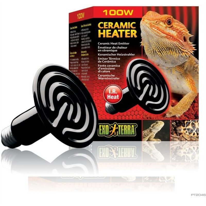 Image secondaire de Ampoule chauffante en céramique pour terrarium - EXO TERRA - Ceramic Heater - Chaleur infrarouge - 60W