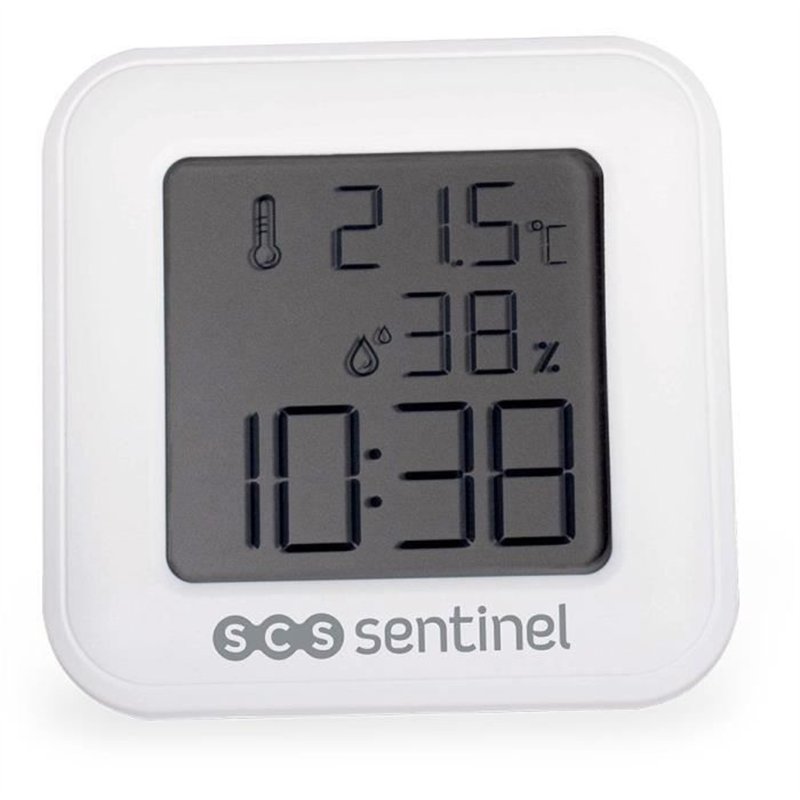 Image secondaire de Thermometre-hygrometre - SCS SENTINEL - ThermoHygro - Intérieur - Affichage heure, alarme, hygrométrie, température