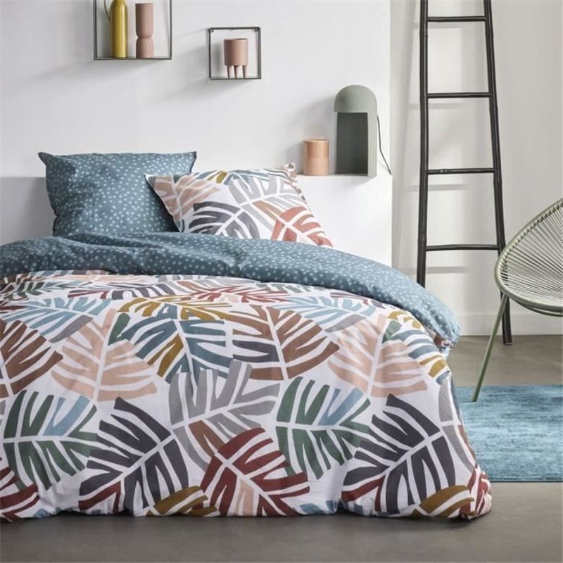 Parure de couette - TODAY - Sunshine 0.18 - 220x240cm - 2 personnes - Imprimée - Coton 57 fils