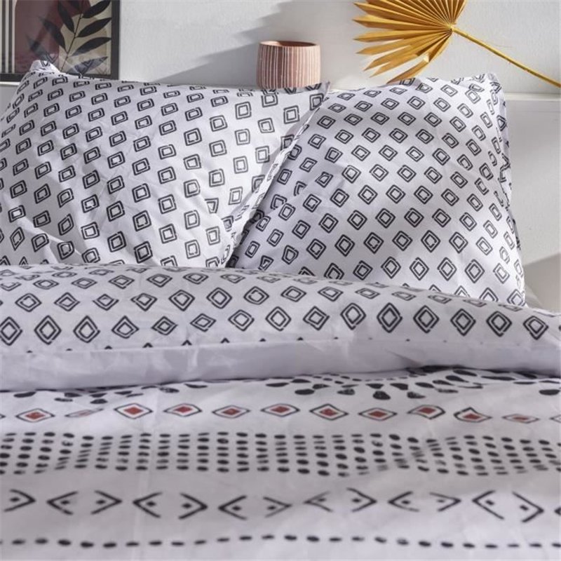 Image secondaire de Parure de couette - TODAY - Sunshine 17.17 - 240x260cm - 2 personnes - Imprimée - Coton 57 fils