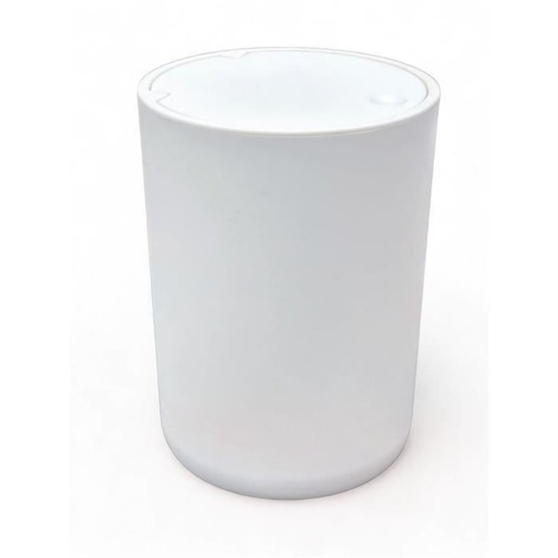 Poubelle de SDB - TODAY - UTILITY - 8,5 L - Ø 21 x x H 29 cm - Polypropylene - White