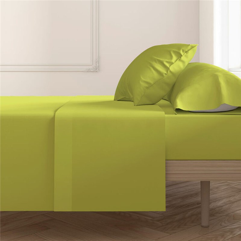 Image secondaire de Drap Happy Home Mix Colors Pistache Lit de 120