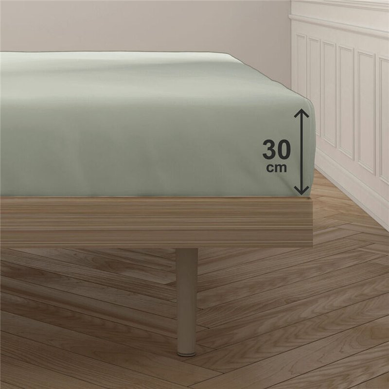 Image secondaire de Drap housse Happy Home MixColors Menthe Lit 1 personne