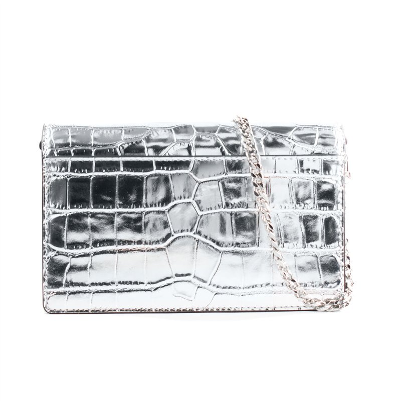 Image secondaire de Sac à Bandoulière Michael Kors 32F4SJ6C8K-SILVER Gris 22 x 14 x 6 cm
