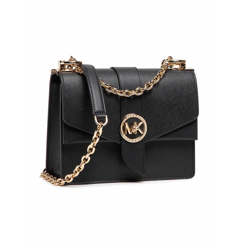 Sac à Bandoulière Michael Kors GREENWICH Noir 20 x 17 x 7 cm