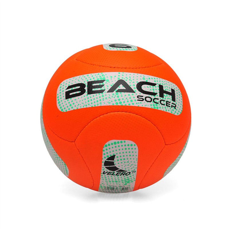 Ballon de Foot de Plage PVC Ø 20 cm Orange 20-23 cm