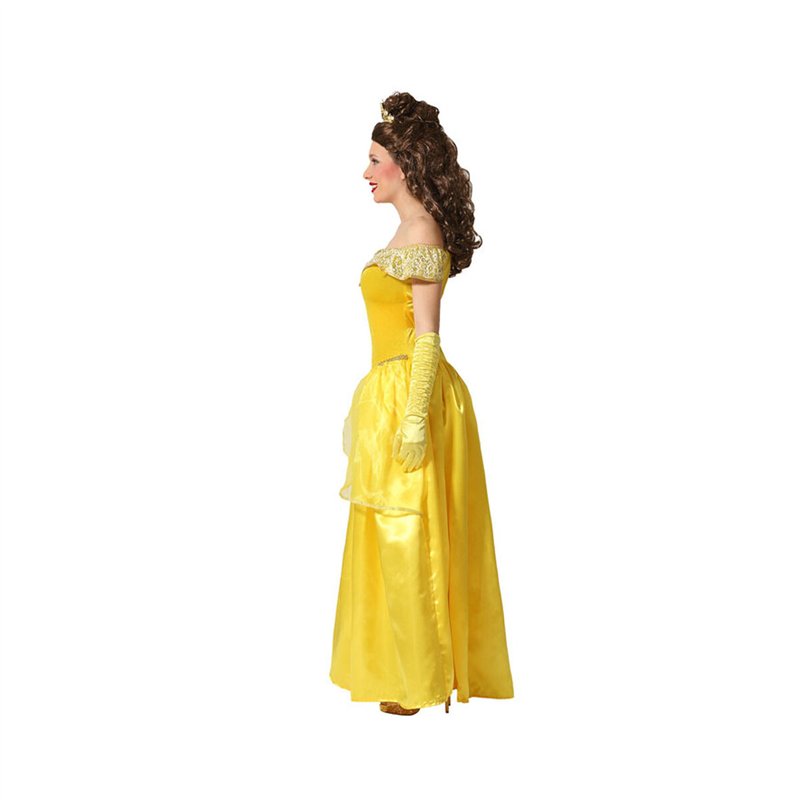 Image secondaire de Déguisement pour Adultes Doré Princesse