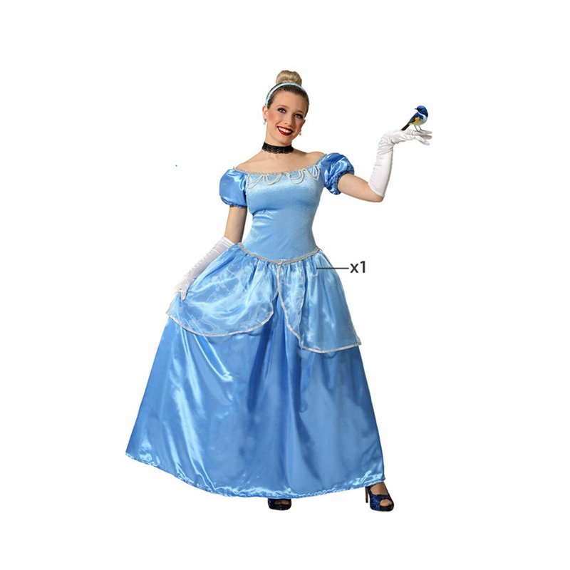 Déguisement pour Adultes Bleu Princesse