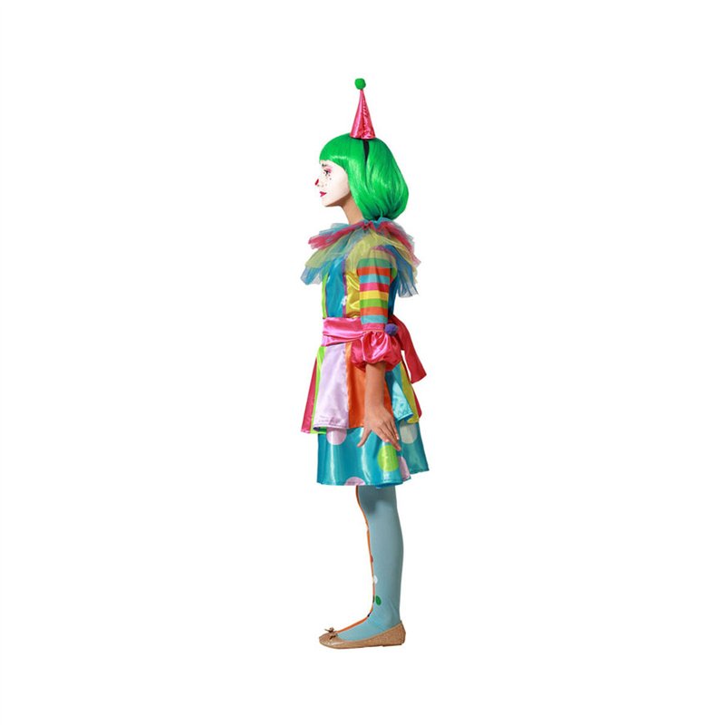 Image secondaire de Déguisement pour Enfants Femme Clown 7-9 Ans