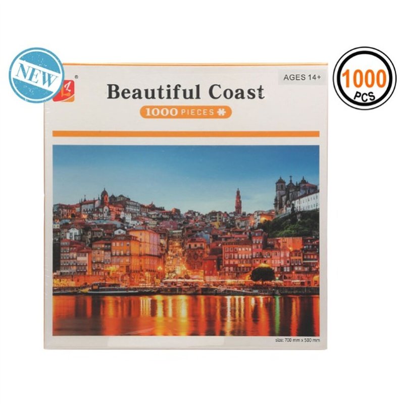 Puzzle Beautiful Coast 1000 Pièces