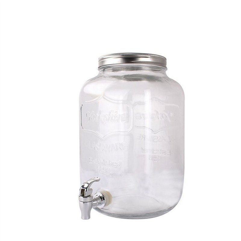 Image secondaire de Carafe à eau avec robinet La Mediterránea verre 4 L (6 Unités)