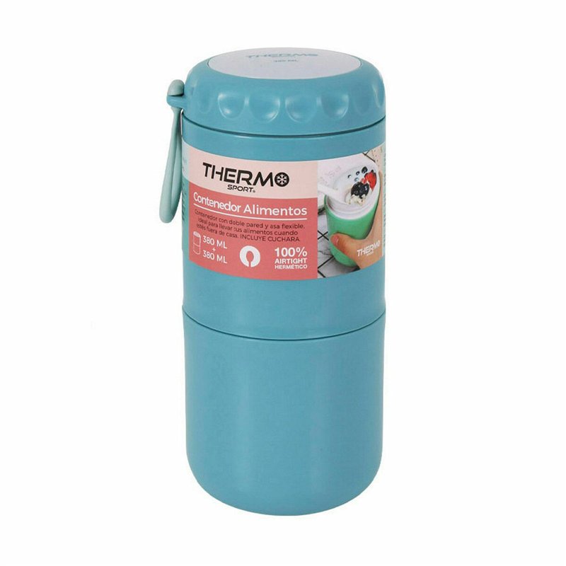 Image secondaire de Thermos de Voyage ThermoSport Double 380 ml + 380 ml (6 Unités)
