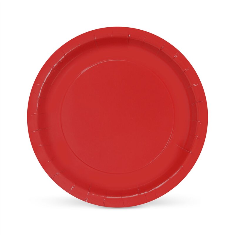 Image secondaire de Service de vaisselle Algon Rouge 20 cm 10 Pièces (24 Unités)