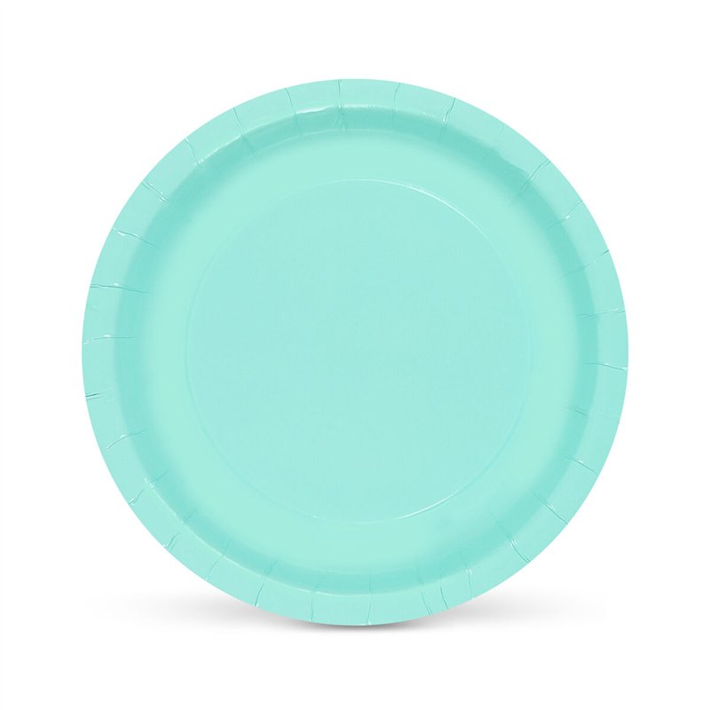Image secondaire de Service de vaisselle Algon Aigue marine 20 cm 10 Pièces (24 Unités)