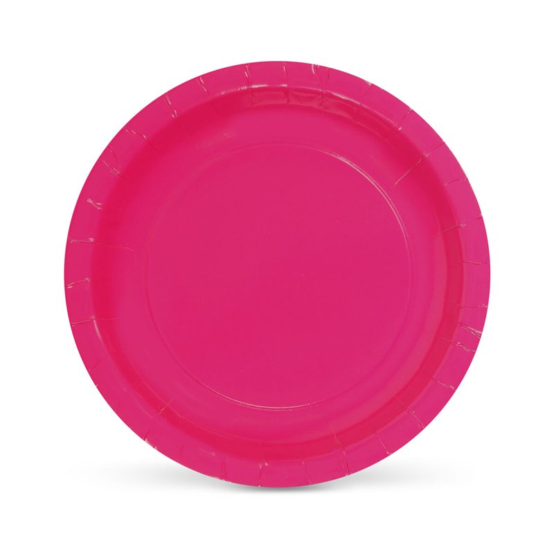 Image secondaire de Service de vaisselle Algon Fuchsia 20 cm 10 Pièces (24 Unités)