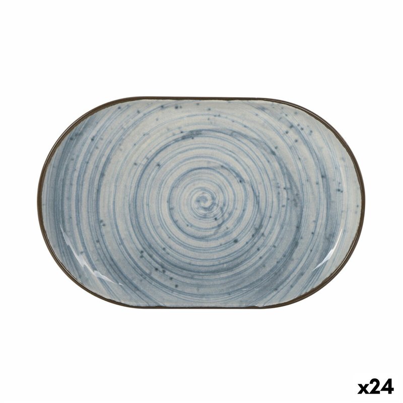 Plat à Gratin La Mediterránea Anllo Oblongue 20 x 13 x 2 cm (24 Unités)