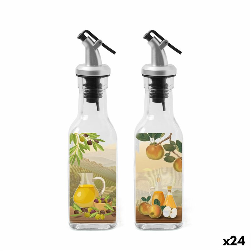 Set de pansement Anna Transparent Argenté verre ABS 170 ml 5 x 5 x 20 cm 2 pièces (24 unités)