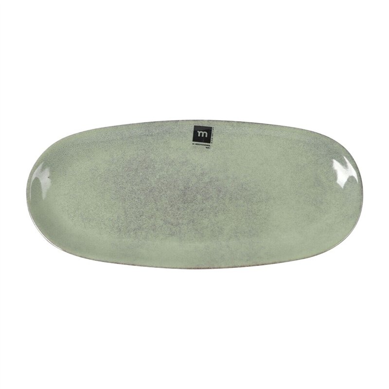 Image secondaire de Plat à Gratin La Mediterránea Macarella green Oblongue 33 x 14,8 x 2,7 cm (12 Unités)