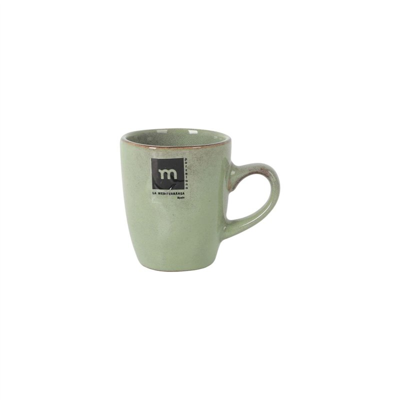 Image secondaire de Tasse mug La Mediterránea Macarella green 100 ml (48 Unités)