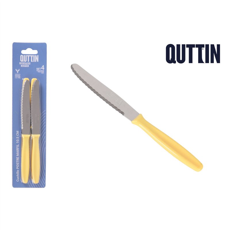 Image secondaire de Cuillère de table Quttin YVORY 10,5 cm 4 Pièces (18 Unités)
