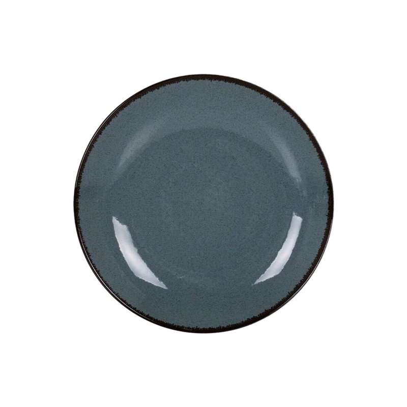 Image secondaire de Plat à Gratin Santa Clara Bleu Ronde Ø 30 cm (6 Unités)