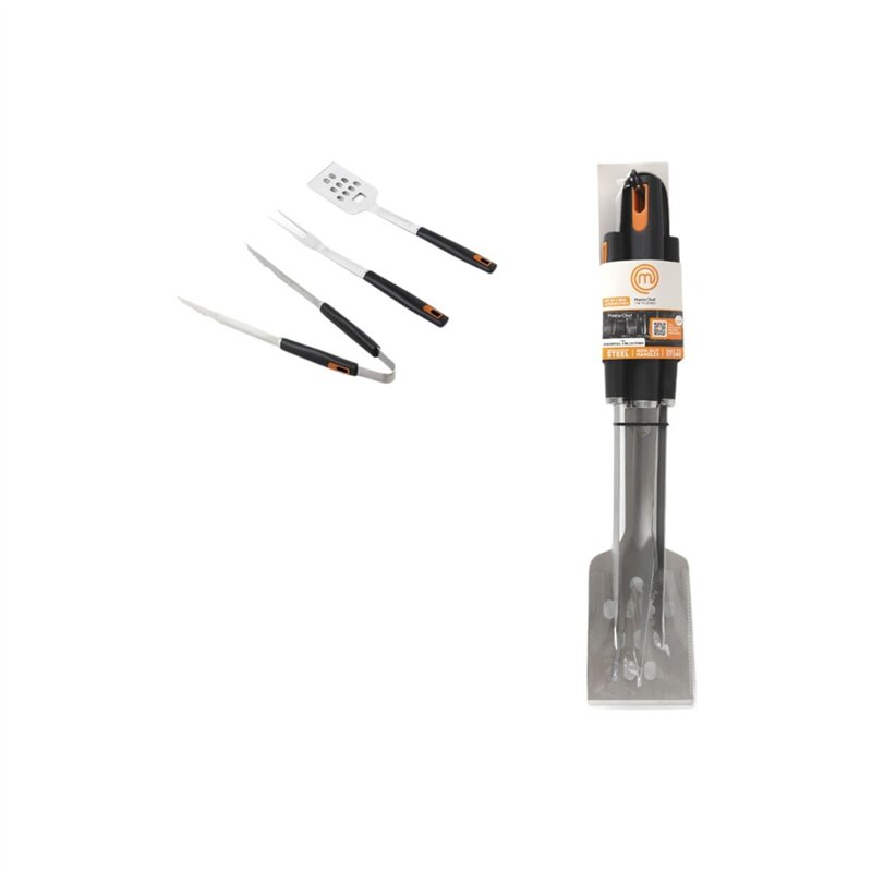 Image secondaire de Ustensiles pour barbecues MasterChef 3 Pièces (12 Unités)