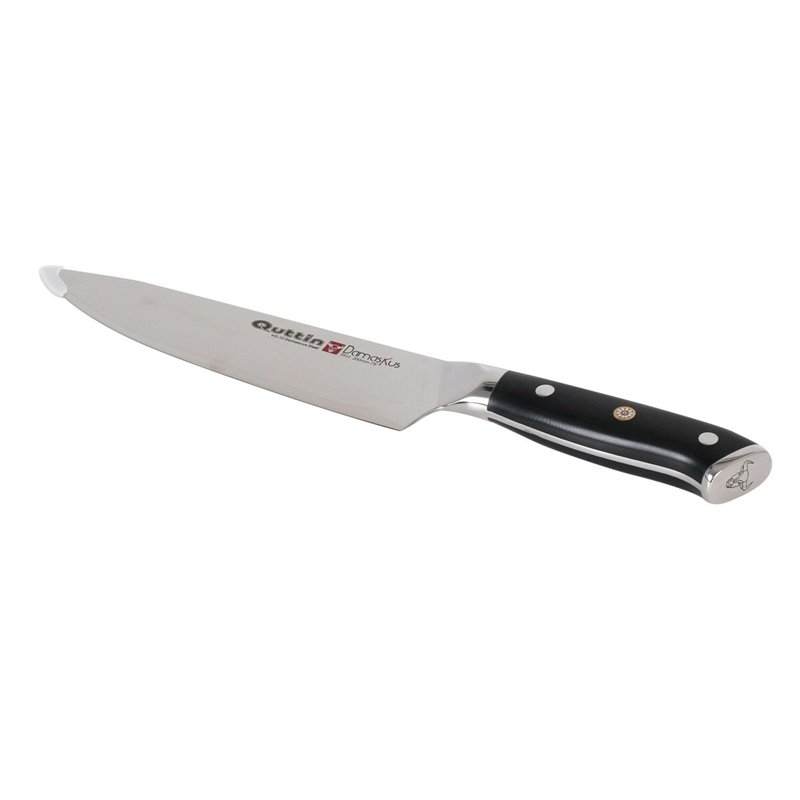 Image secondaire de Couteau de cuisine Quttin DAMASKUS Noir Argenté 20 cm (2 Unités)